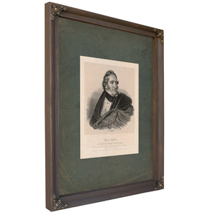 Thomas Hart Benton Senator From Missouri 1837 — Bourbon Framed Canvas Print | Bella Frye