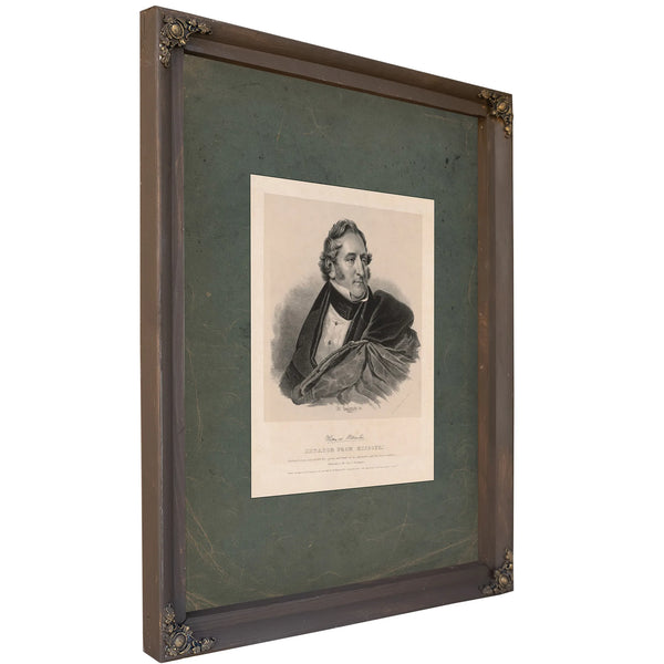 Thomas Hart Benton Senator From Missouri 1837 — Bourbon Framed Canvas Print | Bella Frye