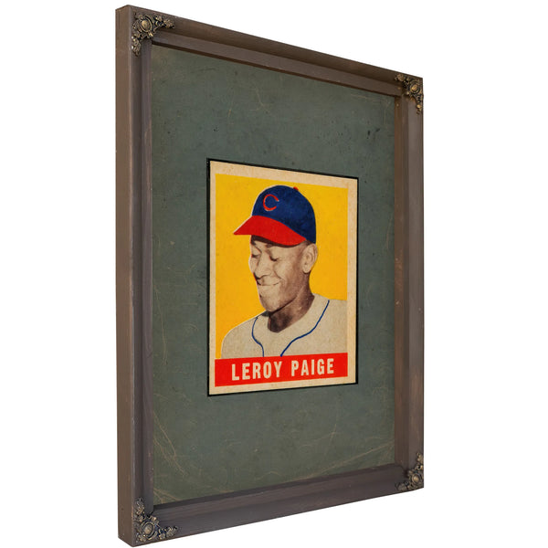 Leaf Satchel Paige Fa5a — Bourbon Framed Canvas Print | Bella Frye