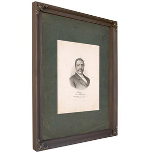 Eminent Colored Men Joseph C Price 1894 — Bourbon Framed Canvas Print | Bella Frye
