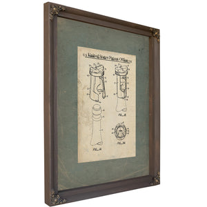 The Apothecarys Grind Patent No. 4442735 — Framed Wall Art Room View | Bella Frye