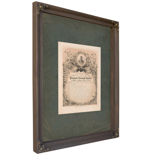 The Inaugural Address of President Abraham Lincoln Delivered in the National Capitol March 4th 1865 1865 — Bourbon Framed Can