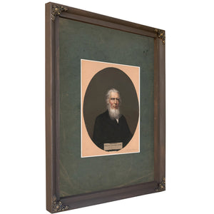 Portrait of Alexander Campbell 1862 — Bourbon Framed Canvas Print | Bella Frye