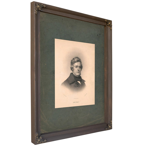 Robert Montgomery Bird 19th Century — Bourbon Framed Canvas Print | Bella Frye