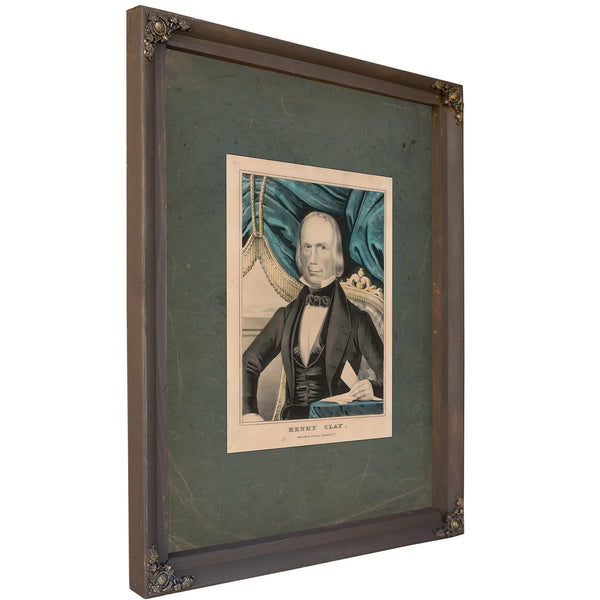 Henry Clay 1835 1856 — Bourbon Framed Canvas Print | Bella Frye