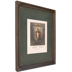 Spirit of the Union 186 — Verdigris Framed Canvas Print | Bella Frye
