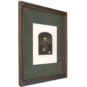 Lieut Gen Ulysses S Grant 19th Century 1 — Bourbon Framed Canvas Print | Bella Frye