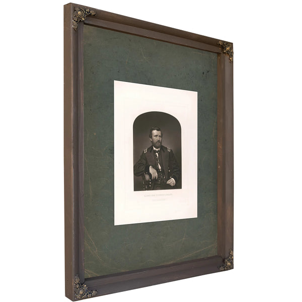 Lieut Gen Ulysses S Grant 19th Century 1 — Bourbon Framed Canvas Print | Bella Frye