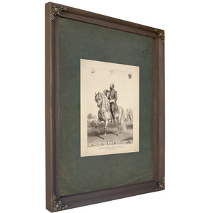 General James Abraham Garfield Kt 14 a Asr Late President Usa 1882 — Bourbon Framed Canvas Print | Bella Frye