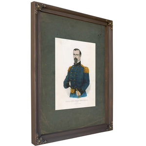 Brigadier General Irwin Mcdowell Us Army 19th Century — Bourbon Framed Canvas Print | Bella Frye