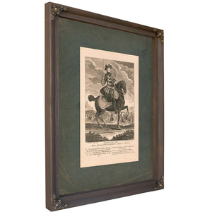 Charles Lee Esqr Major General of the Continental Army in America 1776 179 — Bourbon Framed Canvas Print | Bella Frye