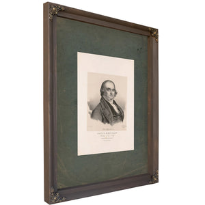 David Henshaw Secretary of the Navy 1843 — Bourbon Framed Canvas Print | Bella Frye