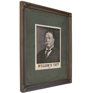 William H Taft Republican Nominee 198 198 — Bourbon Framed Canvas Print | Bella Frye