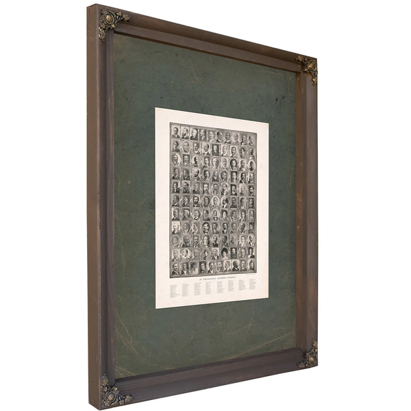 Prominent Colored People 195 — Bourbon Framed Canvas Print | Bella Frye