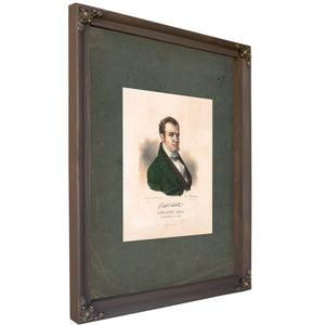 Hon John Bell Secretary of War 1841 — Bourbon Framed Canvas Print | Bella Frye