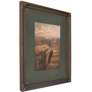 Union Soldiers at Point Lookout Tennessee 1863 188 1 — Bourbon Framed Canvas Print | Bella Frye