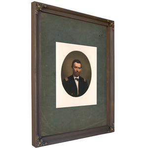 Major General Ulysses S Grant 1866 — Bourbon Framed Canvas Print | Bella Frye