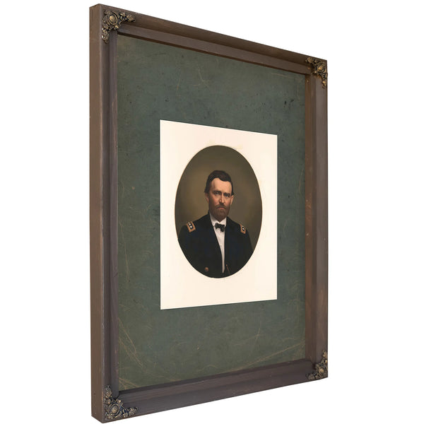Major General Ulysses S Grant 1866 — Bourbon Framed Canvas Print | Bella Frye