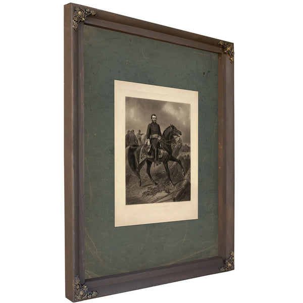 Ulysses S Grant 1892 — Bourbon Framed Canvas Print | Bella Frye