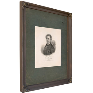 Richard M Johnson Vice President of the United States 184 — Bourbon Framed Canvas Print | Bella Frye