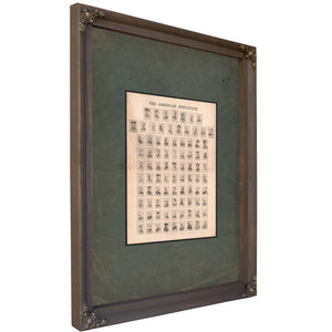 The American Episcopate 1884 — Bourbon Framed Canvas Print | Bella Frye