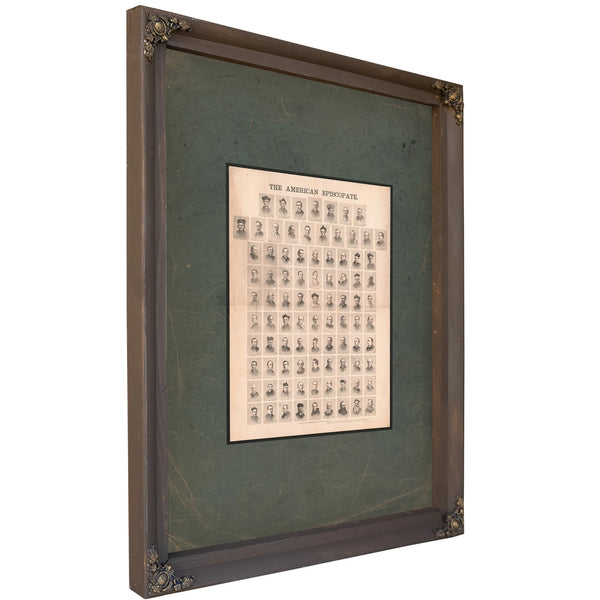 The American Episcopate 1884 — Bourbon Framed Canvas Print | Bella Frye