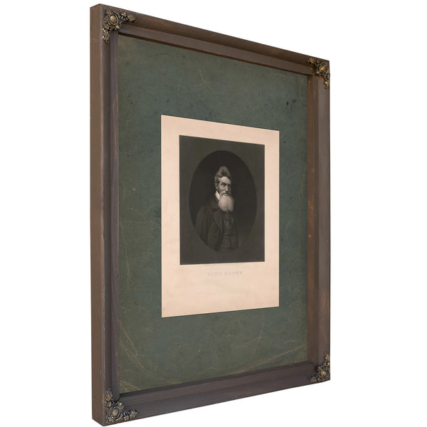 John Brown 19th Century — Bourbon Framed Canvas Print | Bella Frye