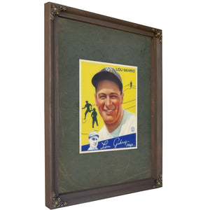 Lougehrig1934 — Bourbon Framed Canvas Print | Bella Frye