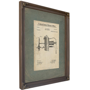 The Publicans Precision Patent Blueprint for the Perfect Pour — Framed Wall Art Room View | Bella Frye