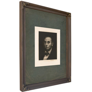 Abraham Lincoln 1917 — Bourbon Framed Canvas Print | Bella Frye