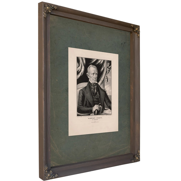 Henry Clay of Kentucky 1848 — Bourbon Framed Canvas Print | Bella Frye