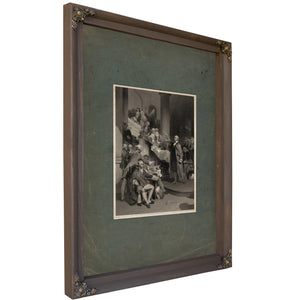Patrick Henry Before the Virginia House of Burgesses May 3 1765 1852 — Bourbon Framed Canvas Print | Bella Frye