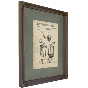 The Bartenders Secret Patent No. 73714 — Framed Wall Art Room View | Bella Frye