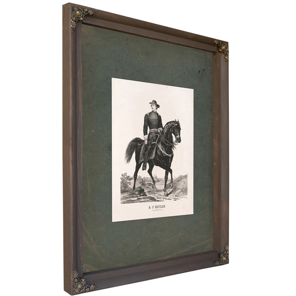 Benjamin Franklin Butler 19th Century — Bourbon Framed Canvas Print | Bella Frye