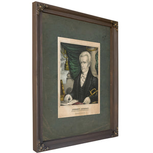 Andrew Jackson_ Seventh President of the United States 1835 1837 — Bourbon Framed Canvas Print | Bella Frye
