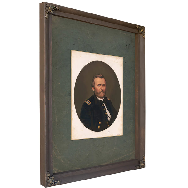 Ulysses S Grant 1866 — Bourbon Framed Canvas Print | Bella Frye