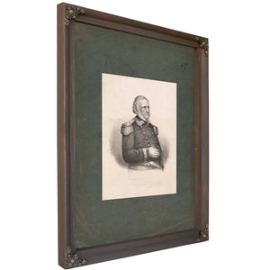 General Winfield Scott 1861 — Bourbon Framed Canvas Print | Bella Frye
