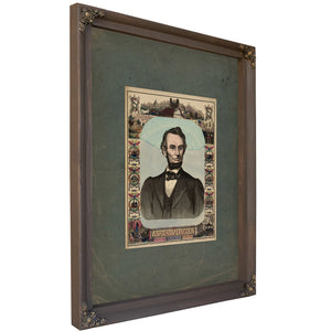 Abraham Lincoln 1865 2 — Bourbon Framed Canvas Print | Bella Frye