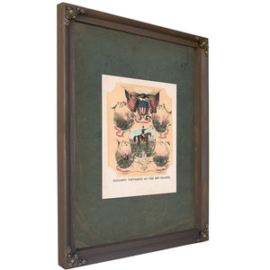 Taylors Victories on the Rio Grande 1846 — Bourbon Framed Canvas Print | Bella Frye
