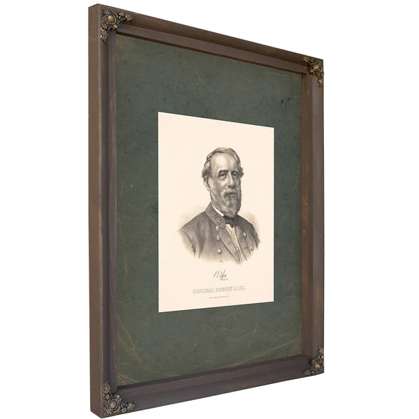General Robert E Lee 186 187 — Bourbon Framed Canvas Print | Bella Frye