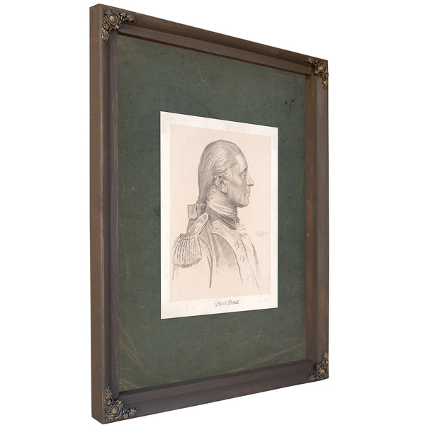 Paul Jones 192 — Bourbon Framed Canvas Print | Bella Frye