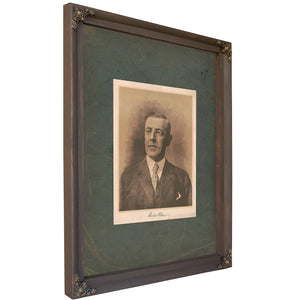 Woodrow Wilson 1913 — Bourbon Framed Canvas Print | Bella Frye