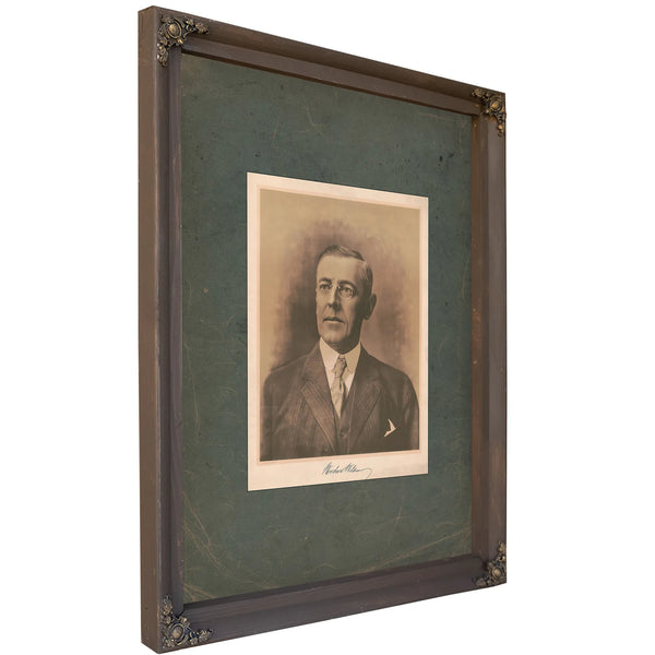 Woodrow Wilson 1913 — Bourbon Framed Canvas Print | Bella Frye