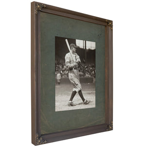 Ty Cobb Paul Thompson Cropped — Bourbon Framed Canvas Print | Bella Frye