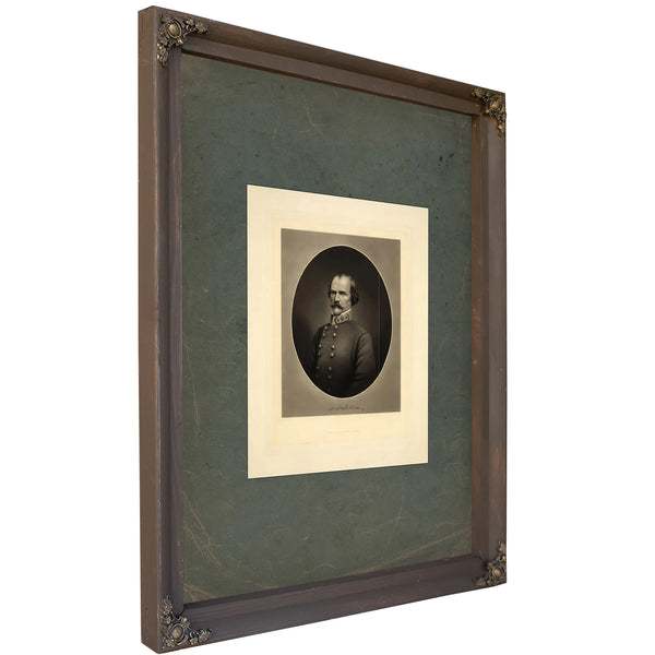 Albert Sidney Johnston 186s — Bourbon Framed Canvas Print | Bella Frye