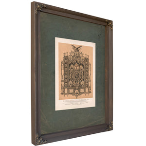 Family Picture for the Million 188 188 — Bourbon Framed Canvas Print | Bella Frye