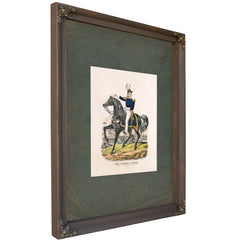 General William J Worth at the Storming of the Bishops Palace Monterey Sept 22nd 1846 1846 — Bourbon Framed Canvas Print | Be