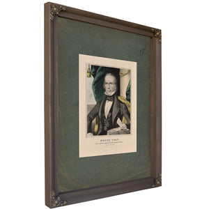 Henry Clay Nominated for Eleventh President of the United States 1835 1856 — Bourbon Framed Canvas Print | Bella Frye