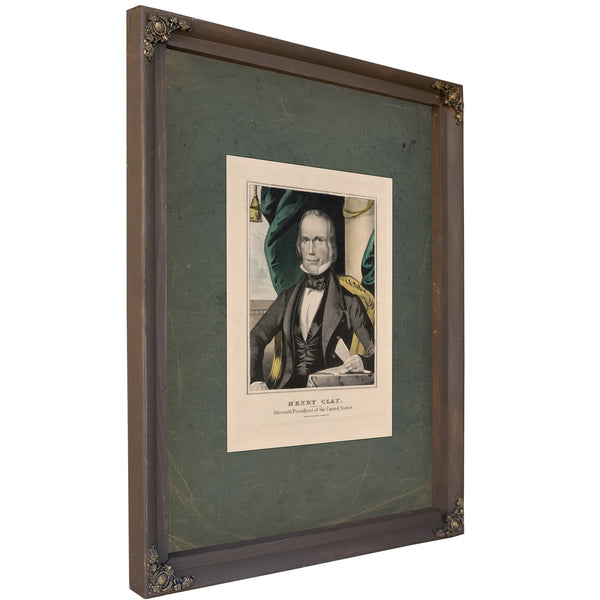 Henry Clay Nominated for Eleventh President of the United States 1835 1856 — Bourbon Framed Canvas Print | Bella Frye
