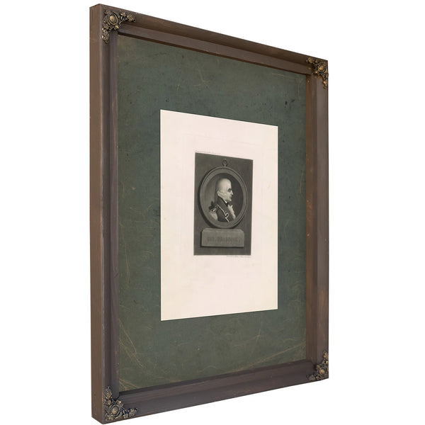 General Edward Braddock 1899 — Bourbon Framed Canvas Print | Bella Frye